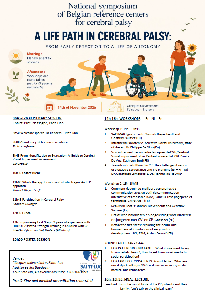 Symposium cerebral palsy