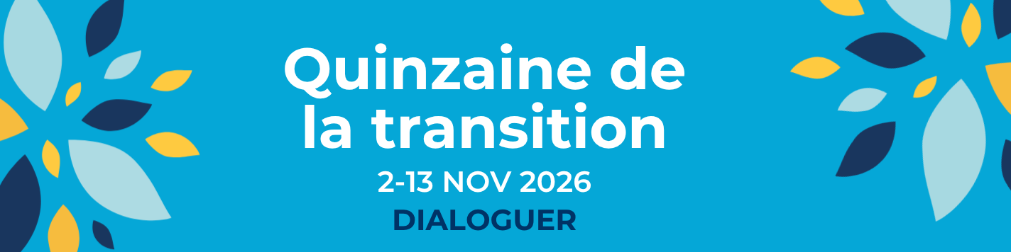 Bandeau Quinzaine de la transition