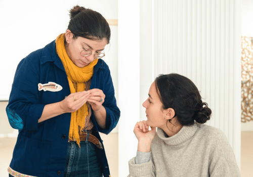 Atelier upcycling textile