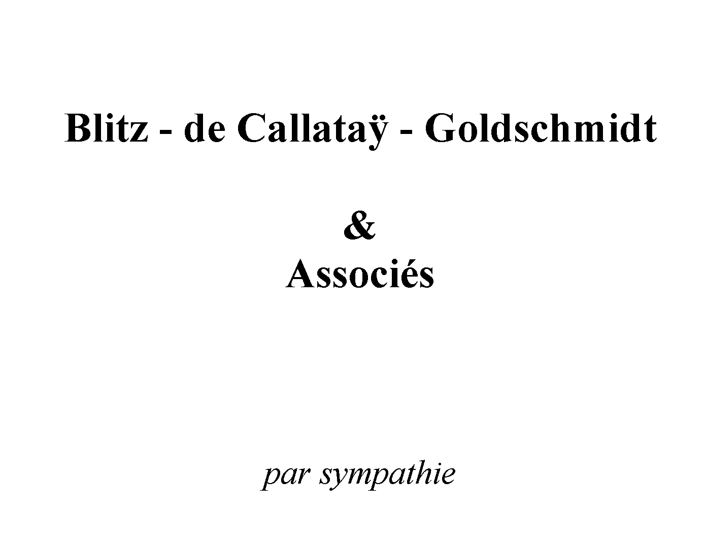 Logo Blitz de Callatay - partenaire