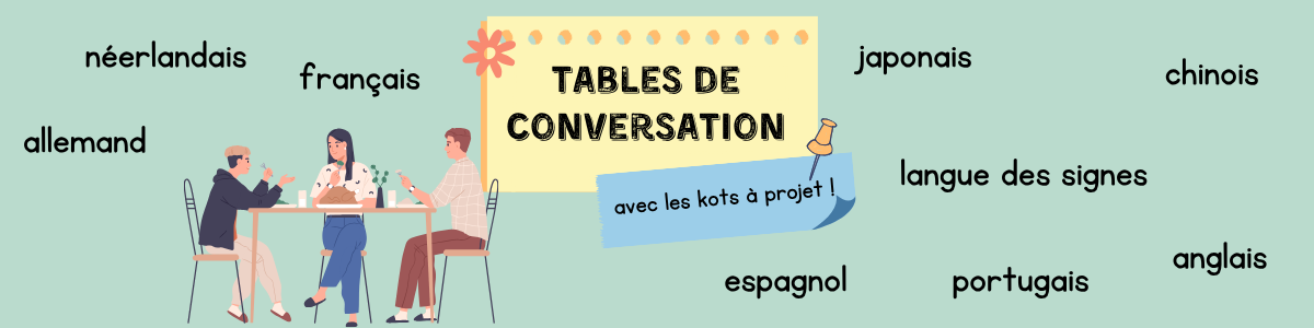 table de conversation